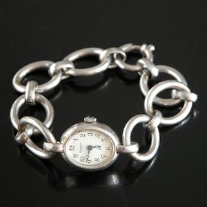 Vtg 1980s Montresor Geneve Swiss Made Watch Bracelet